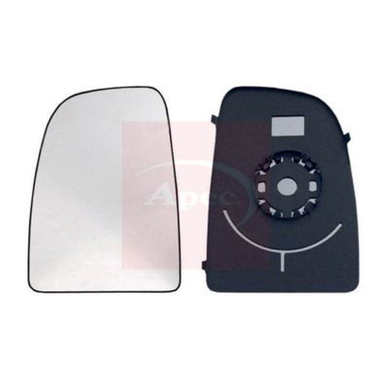 Apec Exterior Wing Mirror Glass Left fits Citroën Relay III 2006-2023