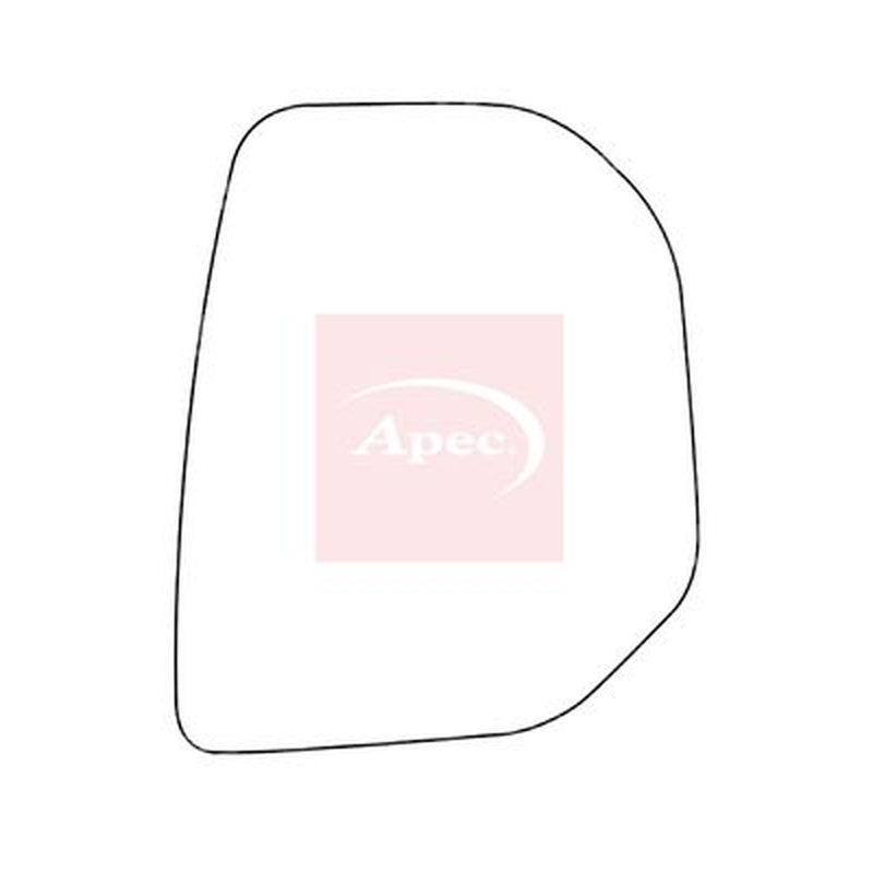 Apec Exterior Wing Mirror Glass Right fits Citroën Berlingo 1996-2011 1.4 1.6