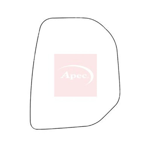 Apec Exterior Wing Mirror Glass Right AMS2810