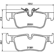 Mintex Front & Rear Pads fits Mini Mini 2024-2025