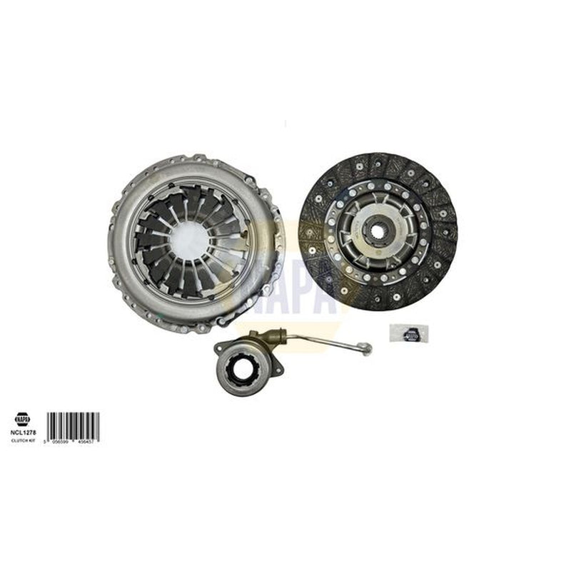 NAPA Clutch Kit Set 3pc fits Alfa Romeo Giulietta 2010-2020 1.4