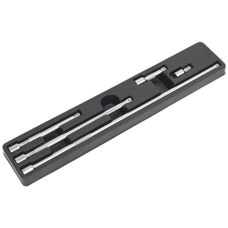 Sealey Extension Bar Set 5pc 3/8"Sq Drive AK6341 Sealey - Dynamic Drive