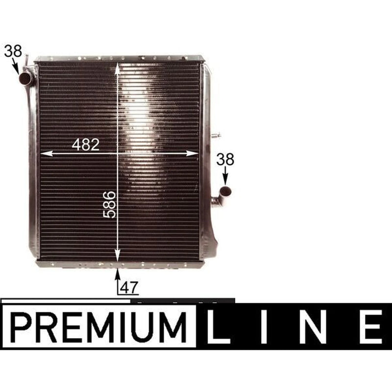 Mahle Engine Radiator fits Mercedes-Benz Unimog 1977-1988