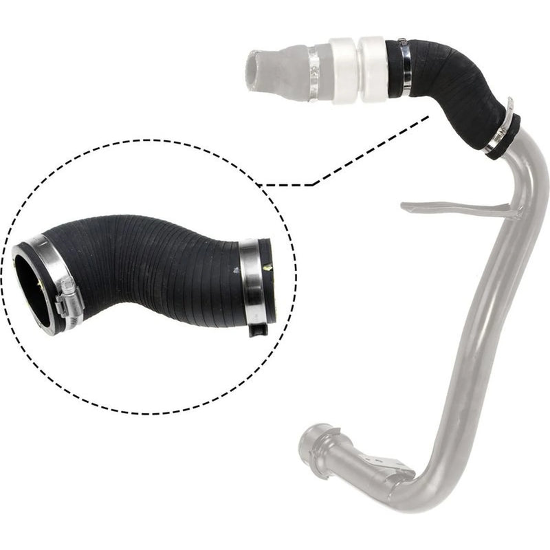 Gates Intercooler Turbo Charge Air Hose fits Citroën Relay III 2006-2016 2.2