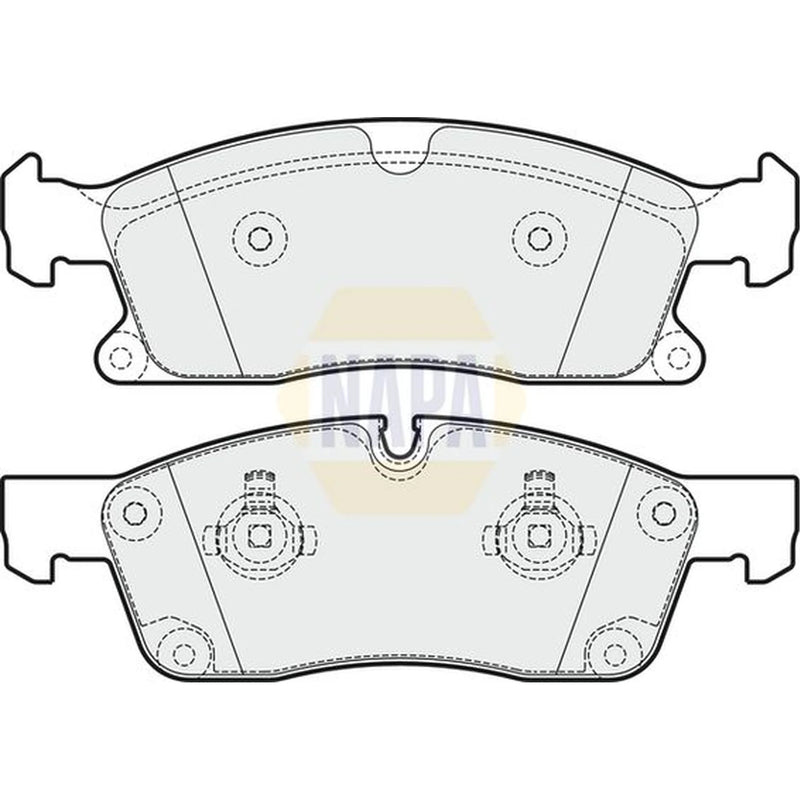 NAPA Front Brake Pad Set fits Mercedes-Benz Gl-Class 2012-2015