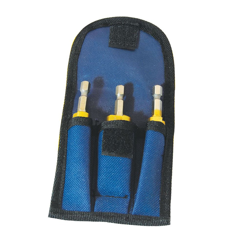 Silverline Titanium-Coated HSS Step Drill Set 3pce 3pce Silverline - Dynamic Drive