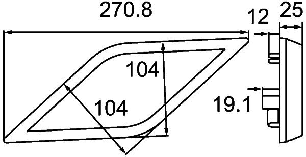 Hella 2ZR 013 345-137 Reverse Light