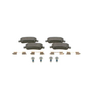 Bosch Front & Rear Pads fits Fiat Croma 2005-2011 1.9 2.4