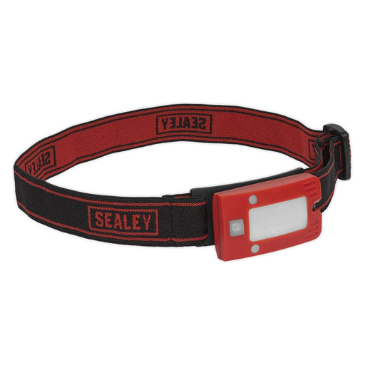 Sealey Rechargeable Head Torch 2W COB LED Auto-Sensor Red LED360HTR Sealey - Dynamic Drive