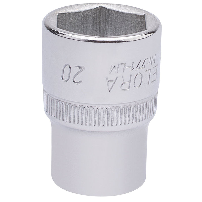 Draper Elora Hexagon Socket, 1/2" Sq. Dr., 20mm 15309 Draper - Dynamic Drive