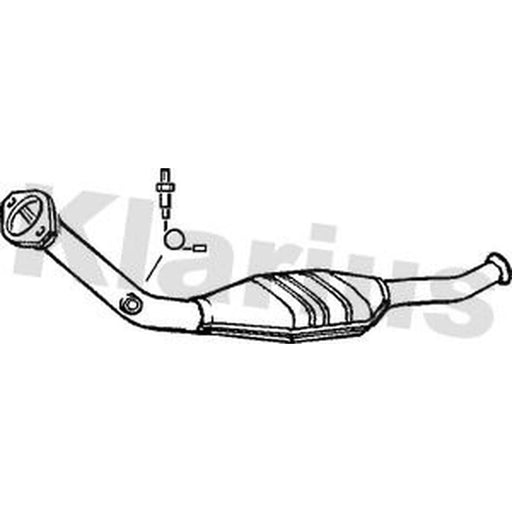 Klarius Catalyst Type Approved With Pipe Front fits Citroën Xsara 1997-2000 1.8