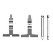 Bosch Brake Pad Accessory Fitting Kit Rear fits Mercedes-Benz S-Class 1998-2005