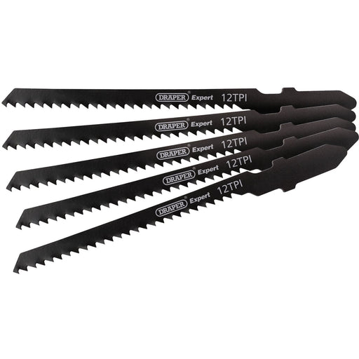 Draper DT119BO Jigsaw Blades, 83mm (5 Piece) 81723 Draper - Dynamic Drive