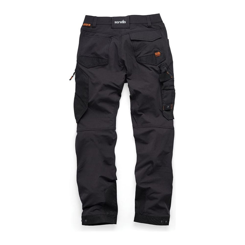 Scruffs Pro Flex Plus Trousers Black 36L Scruffs - Dynamic Drive