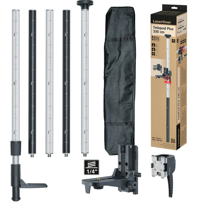 Laserliner TelePod Plus Telescopic Tripod 330cm