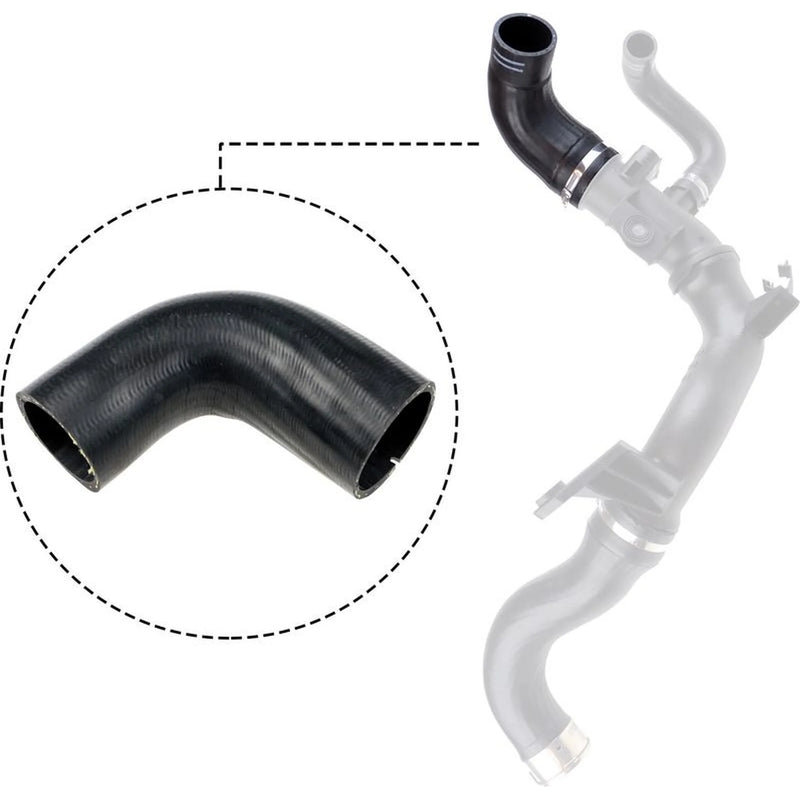 Gates Intercooler Turbo Charge Air Hose 200mm fits Fiat Tipo 2016-2020 1.4