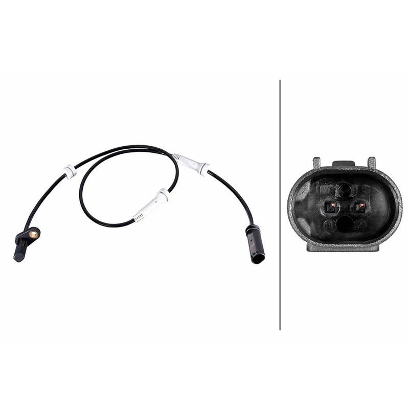 Hella ABS Wheel Speed Sensor Front fits BMW 5 2016-2023