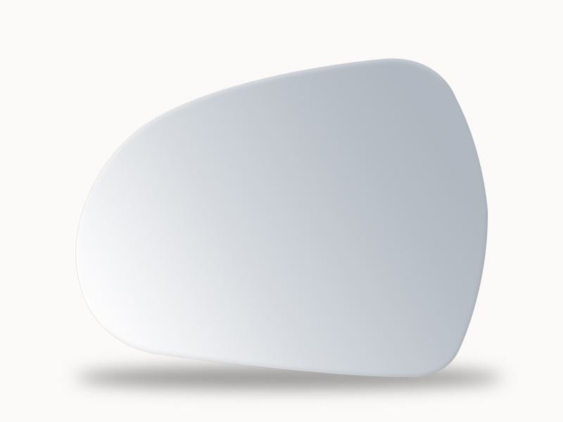 Summit Stick-On Standard Mirror Glass fits Peugeot 207 308 06 on LHS Summit - Bars 4 Cars