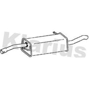 Klarius Box With Tail Pipe Rear fits Ford Fusion 2002-2012 1.4 1.6