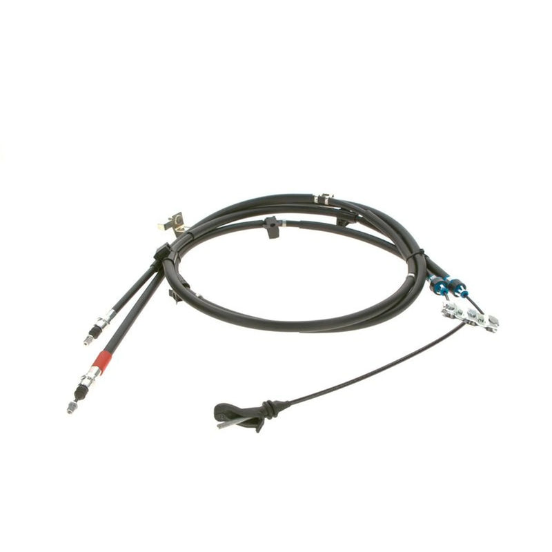 Bosch Handbrake Cable Centre fits Mazda 3 2003-2009 1.3 1.6 2.0