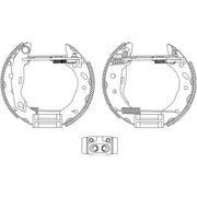 Mintex Brake Shoe Set Axle Kit fits Mazda 121 III 1996-2003 1.25 1.3 1.8