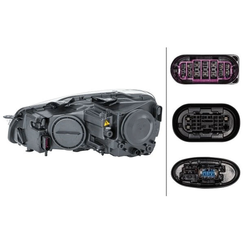 Hella Headlight Headlamp PY21W Right fits VW Golf Van VI Variant 2009-2014 2.0