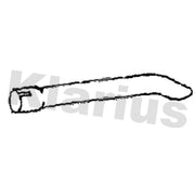 Klarius Exhaust Pipe OD fits Opel Astra J 2009-2018 1.4