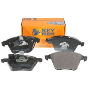 Key Parts 4 x Front Brake Pad Set fits Audi A4 B6 2003-2005