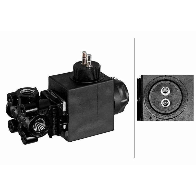 Hella Shift Cylinder Solenoid Valve Connectors fits Scania 3 - Series 1987-1998