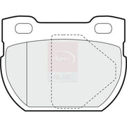 Apec Rear Brake Pad Set PD3296