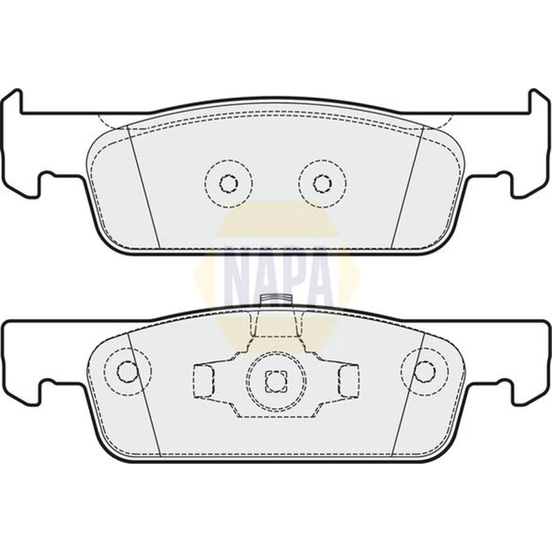 NAPA Front Brake Pad Set NBP1024