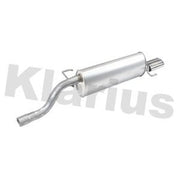Klarius Box With Tail Pipe Rear fits Opel Corsa D 2012-2014 1.4