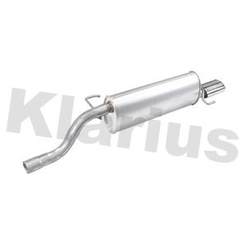 Klarius Box With Tail Pipe Rear fits Opel Corsa D 2012-2014 1.4