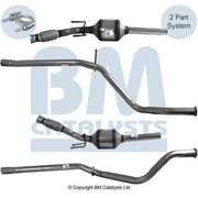 BM Catalysts Homologated Diesel Cat fits Peugeot 307 2000-2007 2.0