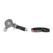 Gates V-Ribbed Belt Set fits Opel Agila A 2000-2007 1.0 1.2