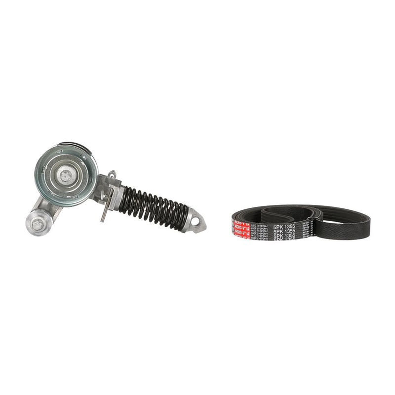Gates V-Ribbed Belt Set fits Opel Agila A 2000-2007 1.0 1.2