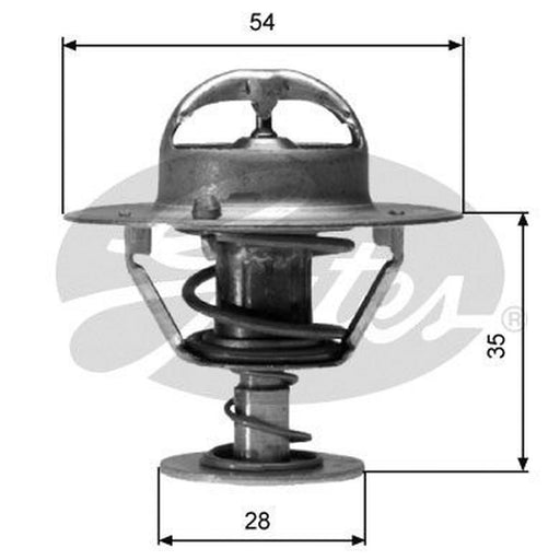 Gates Thermostat,Coolant Left TH04282G1