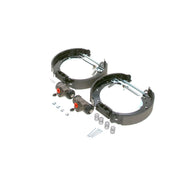 Bosch Brake Shoe Set Axle Kit fits BMW 3 Compact 1994-2000
