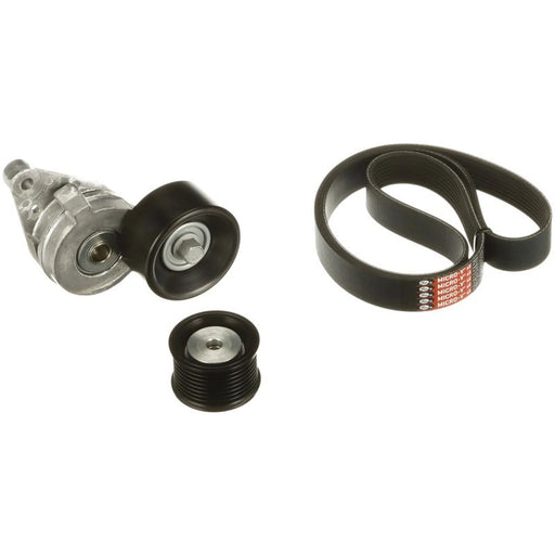 Gates V-Ribbed Belt Set fits Toyota Land Cruiser 200 2012 on 4.6