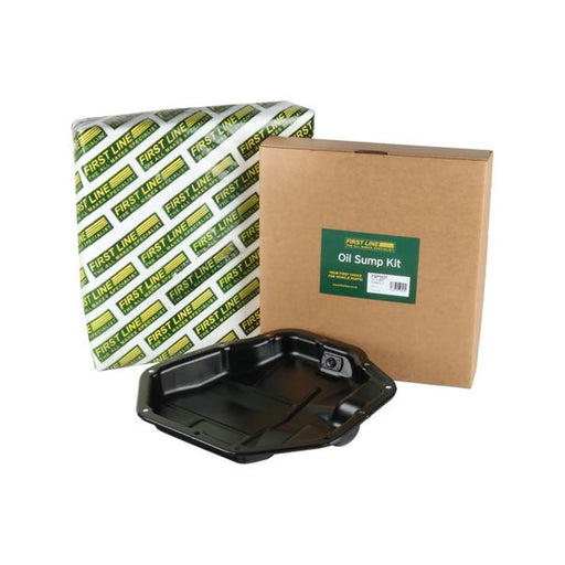 First Line Engine Oil Sump Pan Steel fits Nissan Qashqai +2 2007-2014 2.0