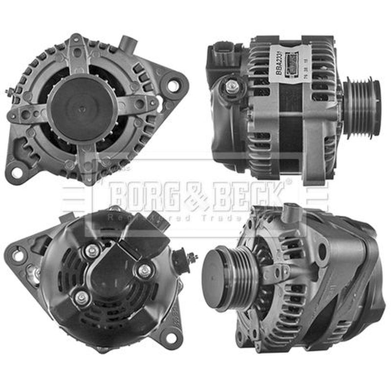 Borg & Beck Car Alternator 12V fits Toyota Avensis 2003-2008 2.0