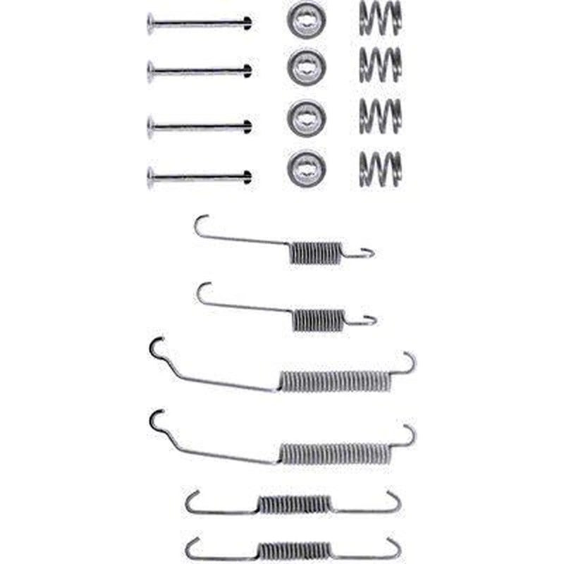 Mintex Brake Shoe Accessory Kit Rear fits Peugeot 205 1983-1998 1.3 1.6 1.7 1.9
