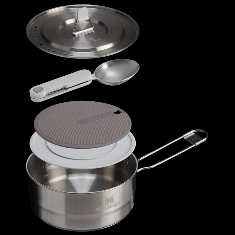 Stanley Wildfare Go Two Bowl Cookset Shale/Charcoal Stanley - Bars 4 Cars