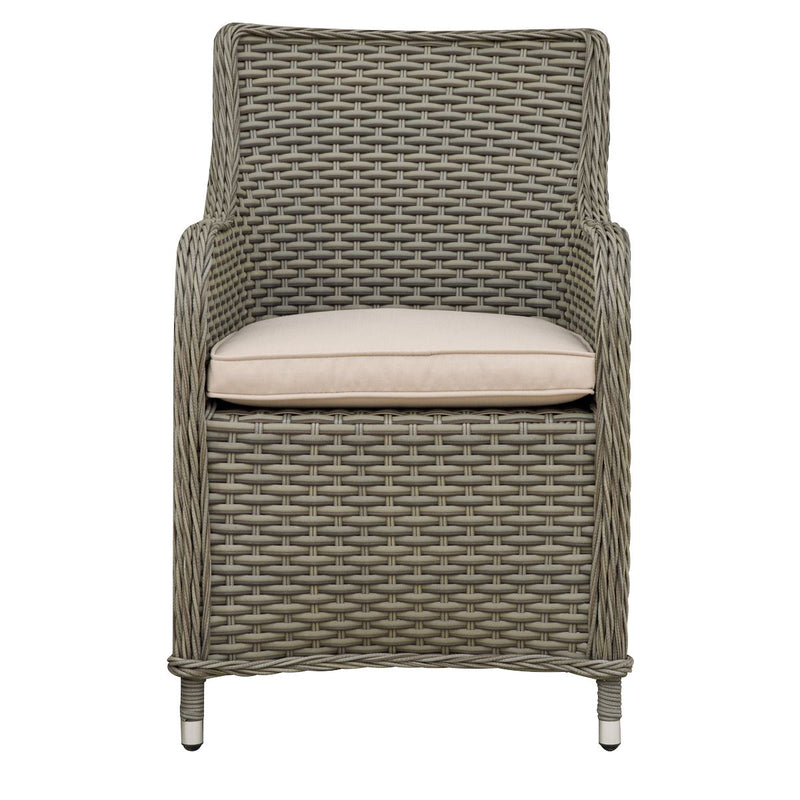 Dellonda Chester Rattan Wicker Outdoor Garden Dining Chairs 2pc DG64 Dellonda - Dynamic Drive