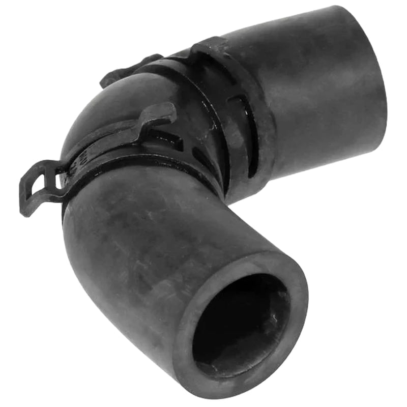 Alde 90° Rubber Elbow Connector with Band Clips