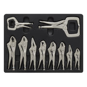 Sealey Locking Pliers Set 10pc AK6800 Sealey - Dynamic Drive