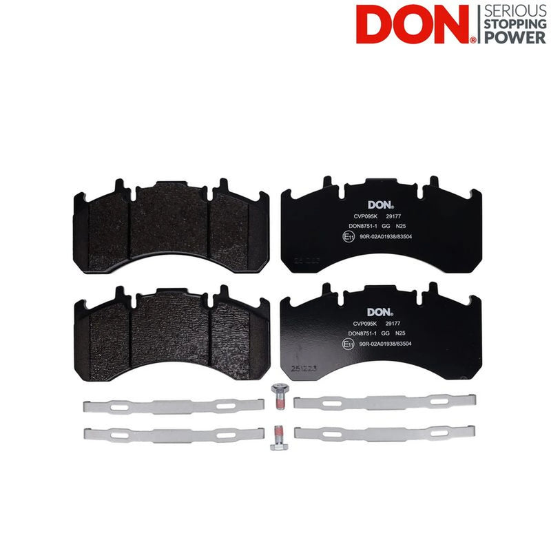 DON Rear Brake Pad Set fits Renault Trucks C 2013 on
