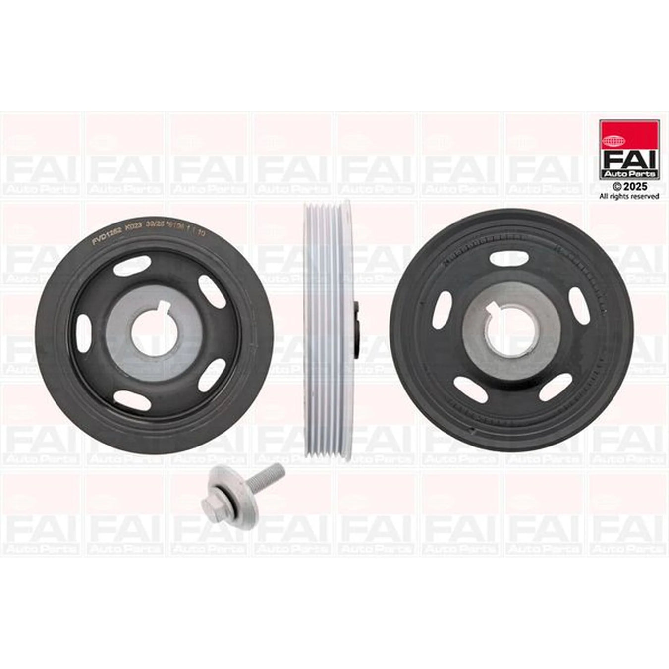 FAI Crankshaft Damper Kit 152. fits Citroën Berlingo 2019 on 1.6