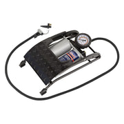 Sealey Foot Pump Twin Barrel FP4 Sealey - Dynamic Drive