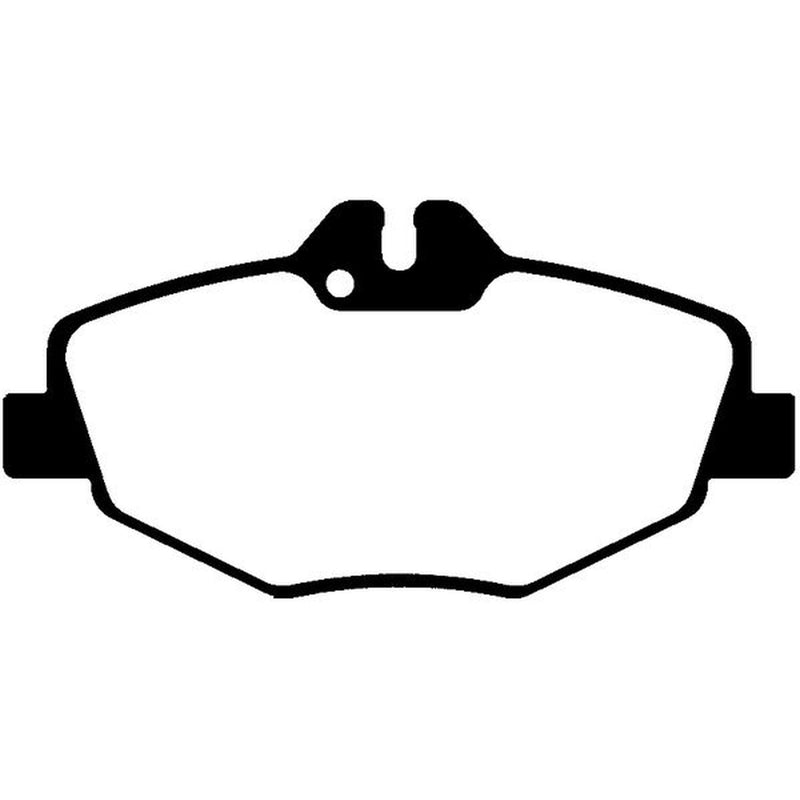 Abtex Front Brake Pad Set fits Mercedes-Benz E-Class 2002-2008